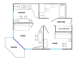 Mieszkanie Warszawa
Ursus
Skorosze Na sprzedaż 789 000 PLN 50 m2 