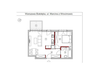 Mieszkanie Warszawa Na sprzedaż 637 622 PLN 46 m2 