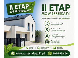 Dom łódzkie
Skierniewice Na sprzedaż 917 700 PLN 138 m2 