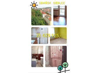 Mieszkanie pomorskie
Gdańsk
Siedlce Na sprzedaż 629 925 PLN 45 m2 
