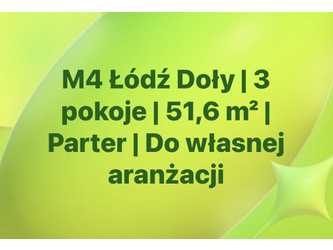 Mieszkanie łódzkie
Łódź
Bałuty
Bałuty-Doły Na sprzedaż 339 000 PLN 51,6 m2 
