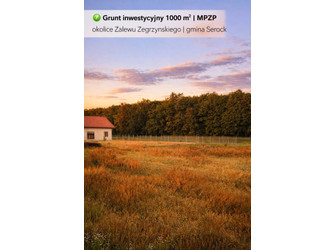 Działka mazowieckie
legionowski
Serock
Guty Na sprzedaż 289 000 PLN 1000 m2 