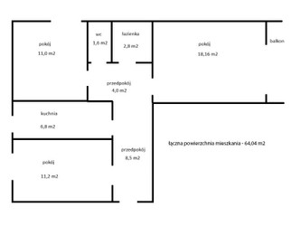 Mieszkanie śląskie
Zabrze
Centrum Na sprzedaż 350 000 PLN 64,04 m2 