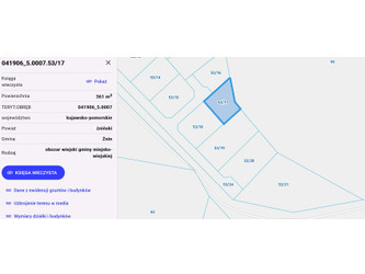 Działka kujawsko-pomorskie
żniński
Żnin
Chomiąża Księża Na sprzedaż 79 500 PLN 361 m2 