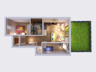 Mieszkanie mazowieckie
pruszkowski
Pruszków
Bąki Na sprzedaż 620 000 PLN 53,92 m2 