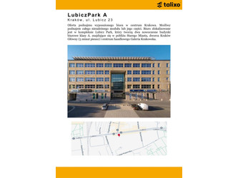 Biuro małopolskie
Kraków
Stare Miasto Do wynajęcia 66 PLN 1063 m2 