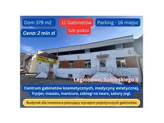 Dom mazowieckie
legionowski
Legionowo Na sprzedaż 2 000 000 PLN 379 m2 